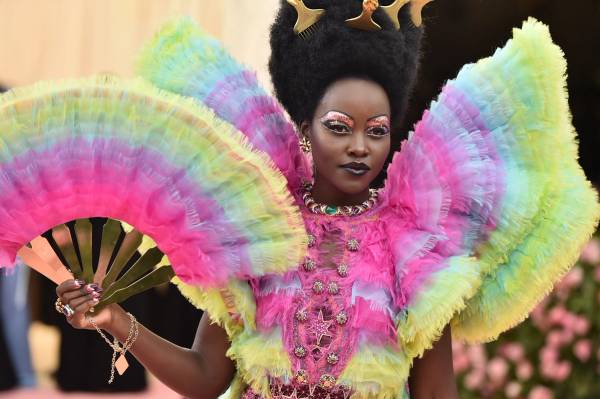 Lupita Nyong'o attends The 2019 Met Gala Celebrating Camp: Notes on Fashion at Metropolitan Museum of Art on May 06, 2019 in New York City.