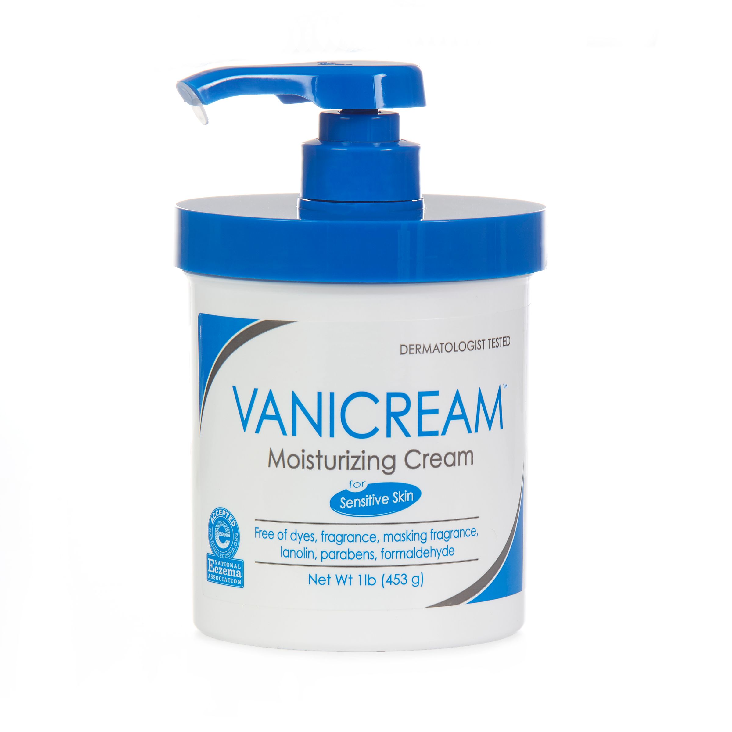 Best for Sensitive Skin: Vanicream Moisturizing Cream ($14)