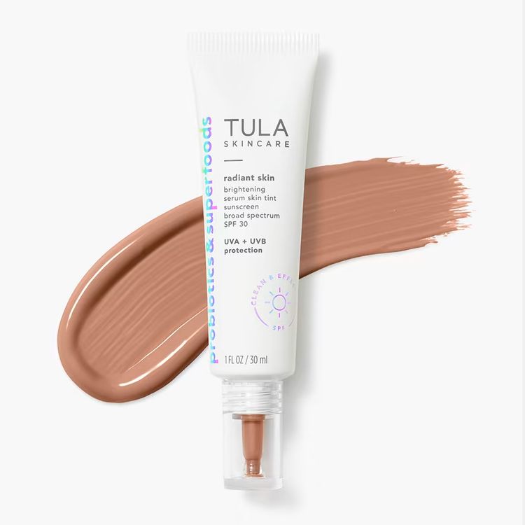 Tula Serum Skin Tinted Sunscreen Face Protection SPF 30 ($42)