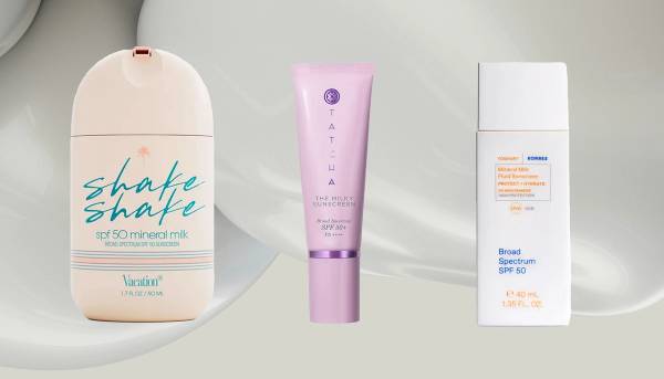 Milky sunscreens