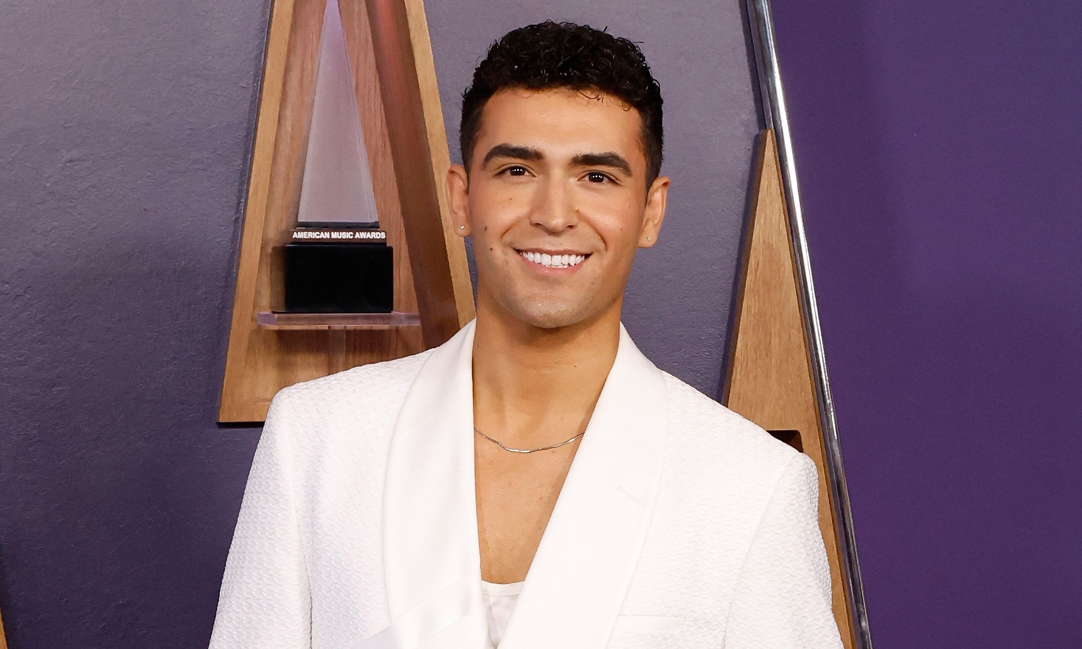 Ezra Sosa attends the 2025 American Music Awards at Fontainebleau Las Vegas on May 26, 2025 in Las Vegas, Nevada.