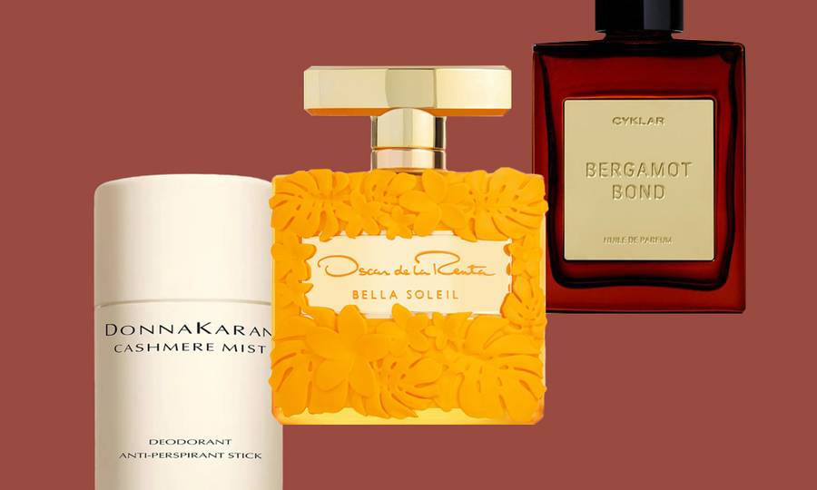 various perfume, deodorant and fragance oil