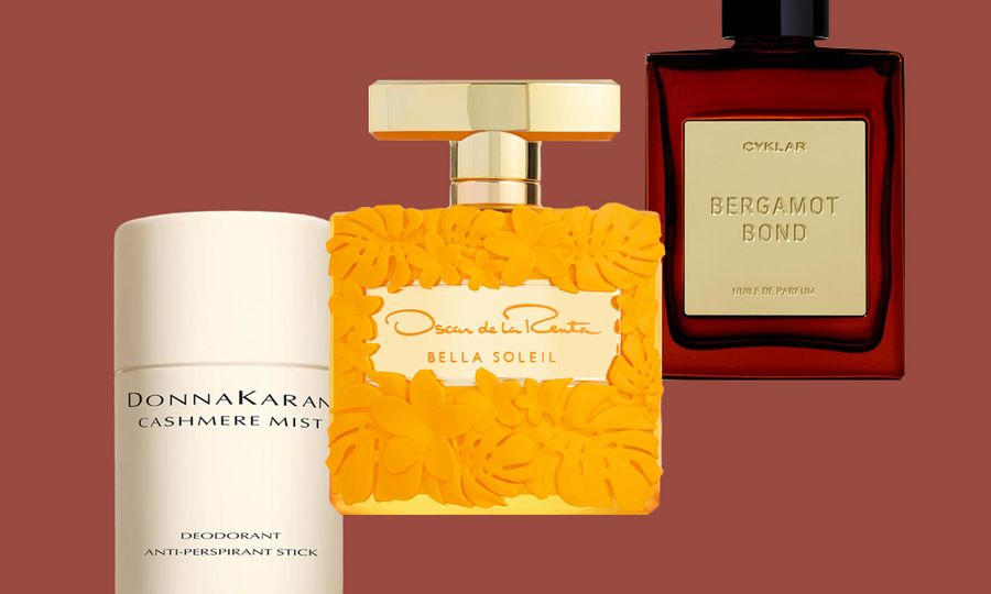 various perfume, deodorant and fragance oil