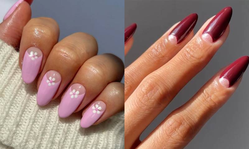 peekaboo nails