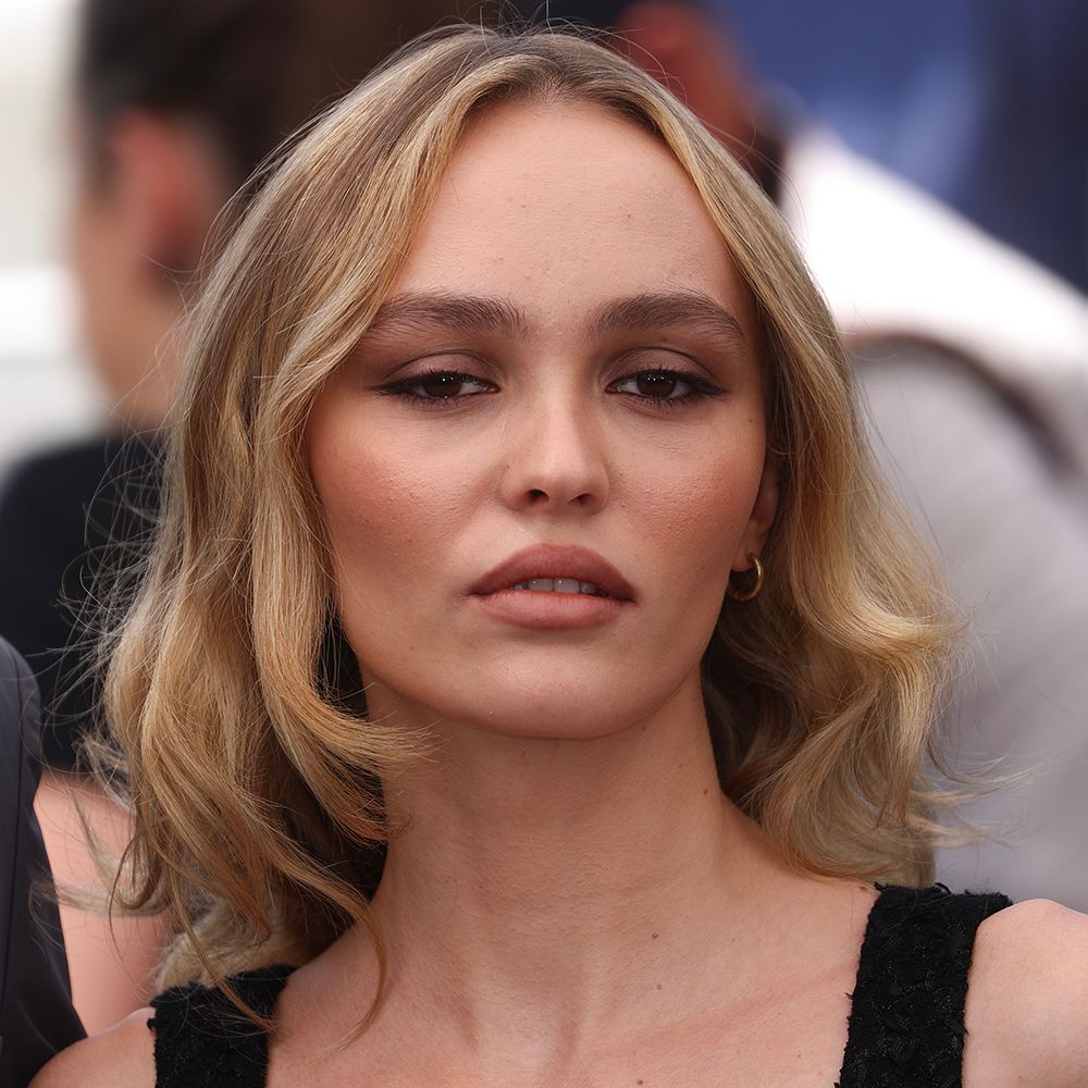 lily rose depp oval face