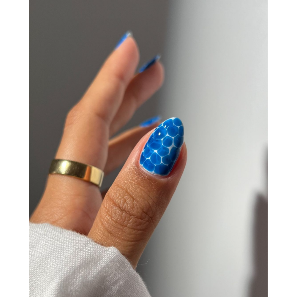 Pool Blue Nails