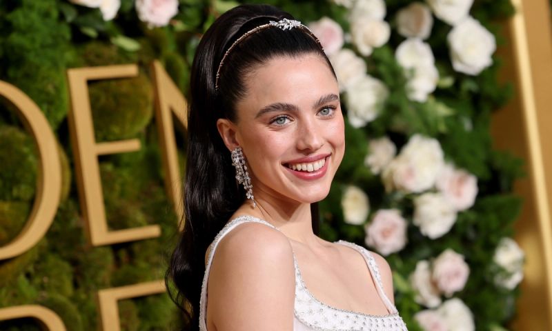 Margaret Qualley attends the 82nd Annual Golden Globe Awards at The Beverly Hilton on January 05, 2025 in Beverly Hills, California.