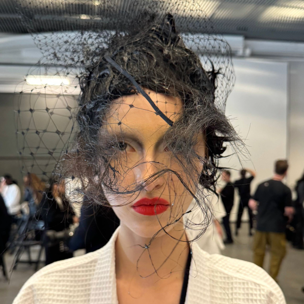 Images via Lashify x Thom Browne