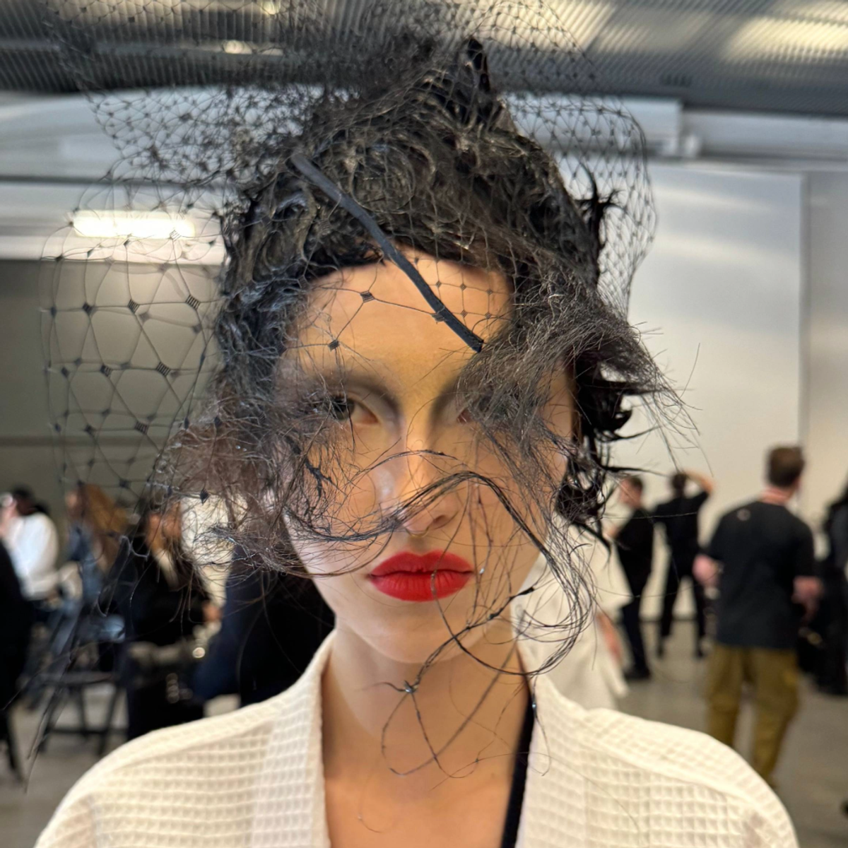 Images via Lashify x Thom Browne