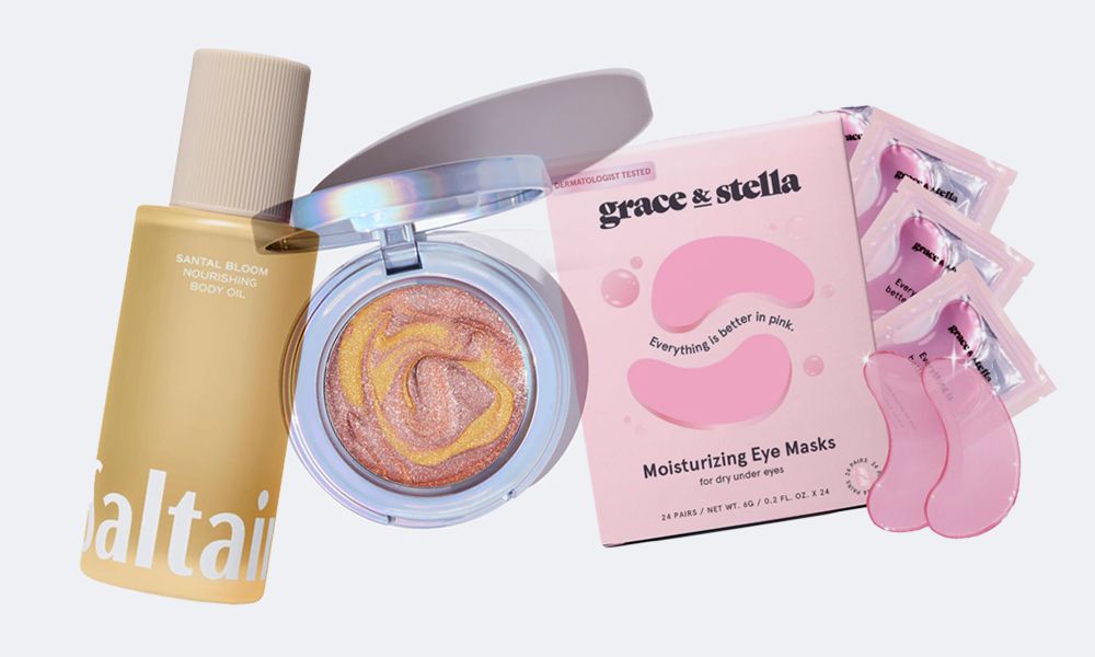 various beauty products