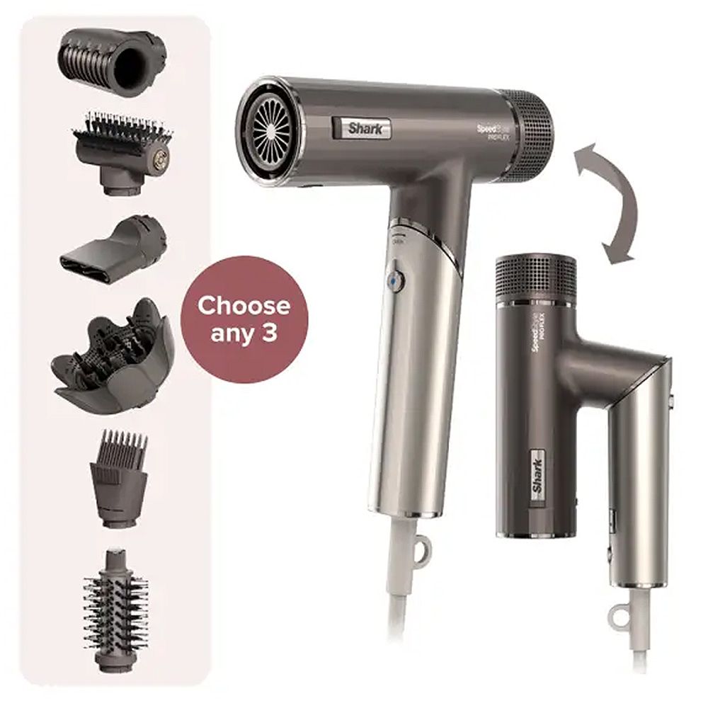 Best Hair Dryer Under $200: Shark Beauty SpeedStyle Pro Flex Professional Performance High-Velocity Hair Dryer System