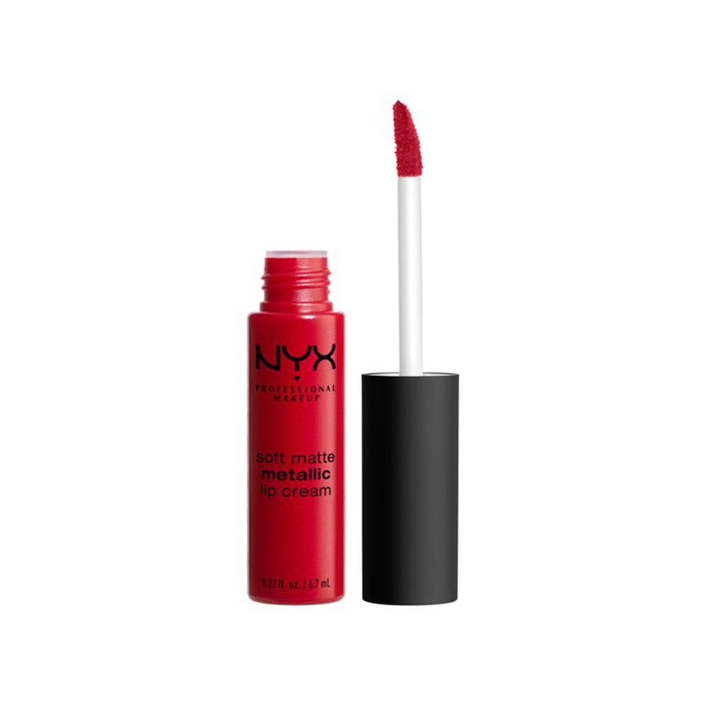NYX Soft Matte Metallic Lip Cream in Monte Carlo ($6)