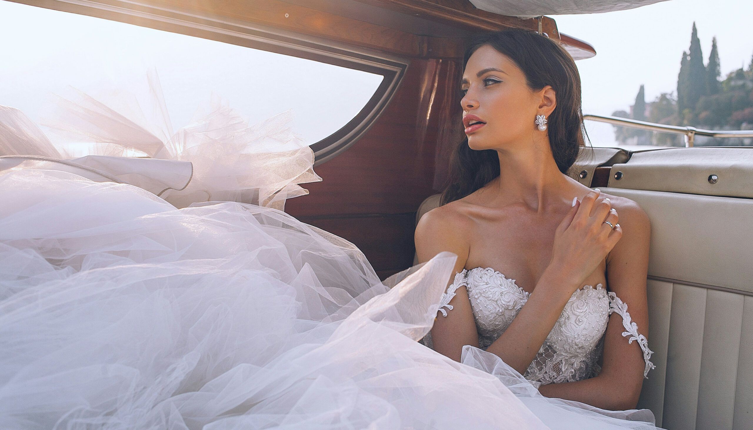 bride on her wedding day