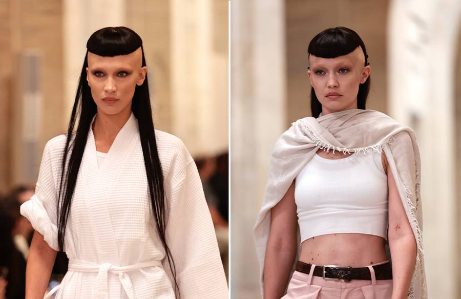 Hadid Sisters Hit the Runway With a Shocking New Look