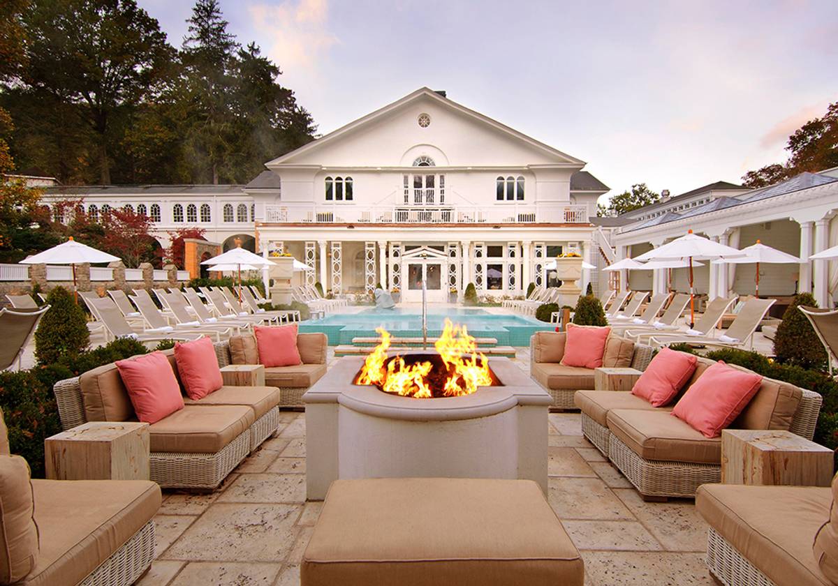 omni homestead spa garden