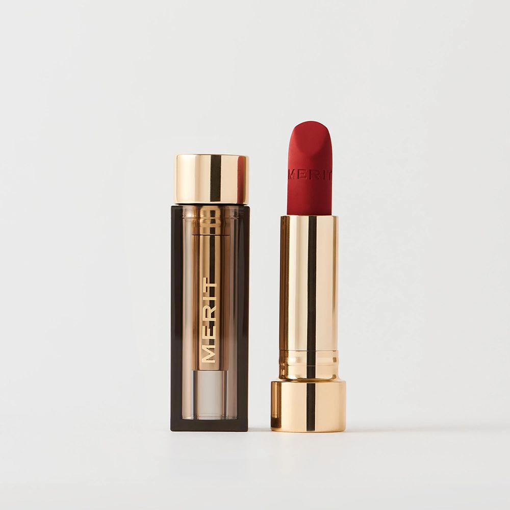 MERIT Beauty Signature Matte Lipstick in Power