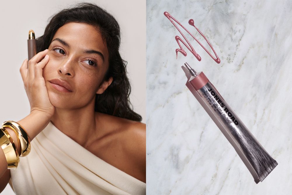 MERIT Beauty and Jones Road Beauty makeup