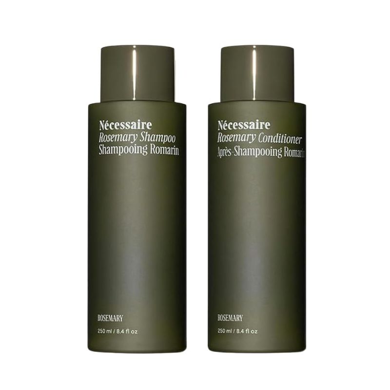 necessaire rosemary shampoo and conditioner set