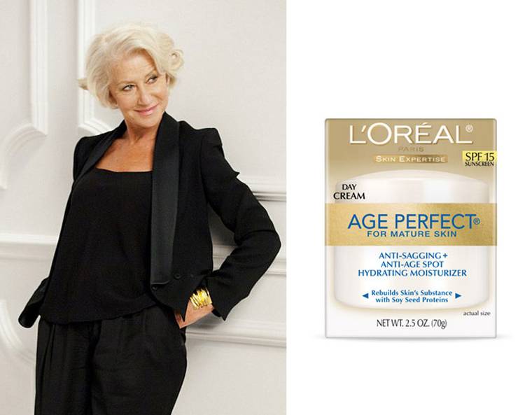 Helen Mirren for L&rsquo;Or&eacute;al Paris