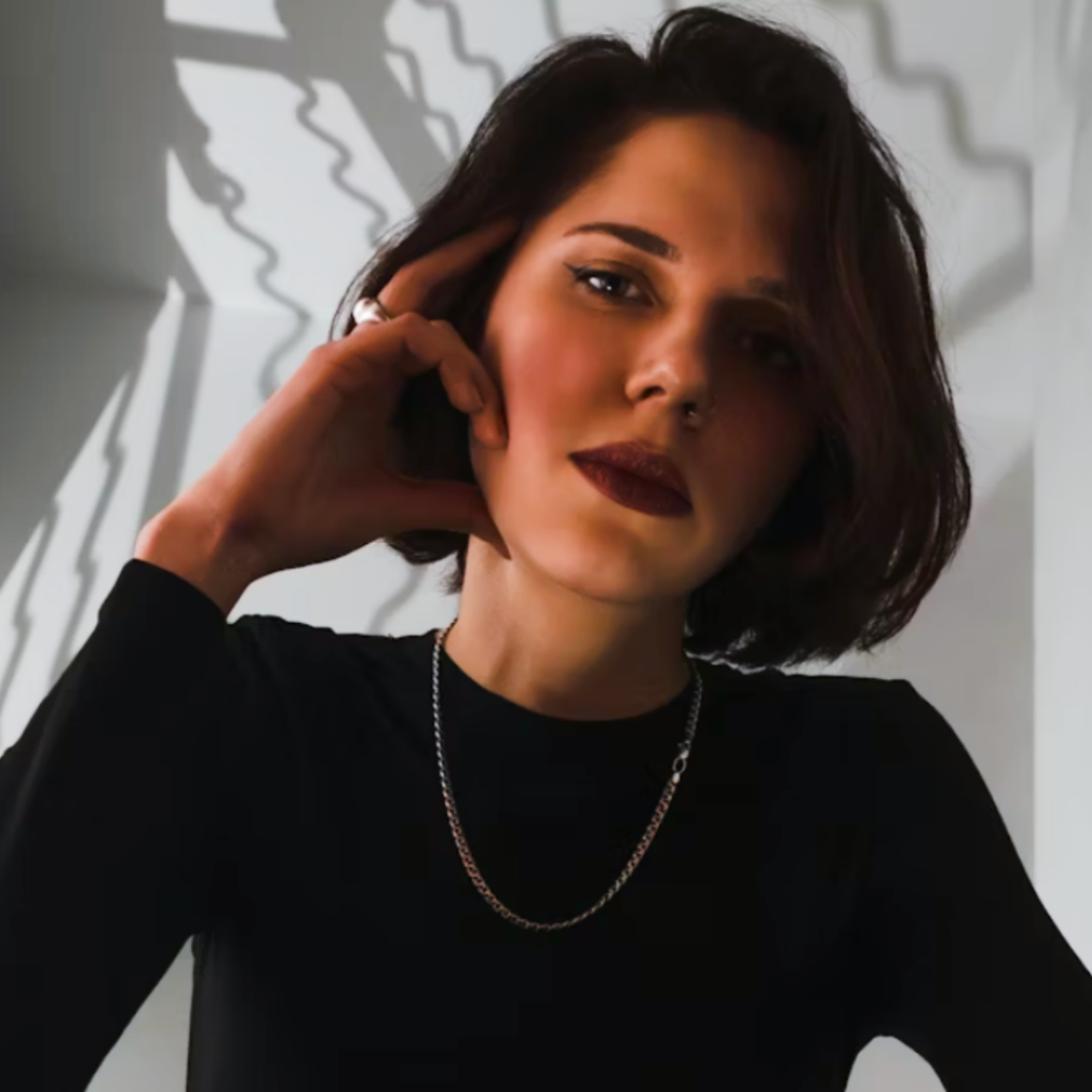 brunette signature hair color Unsplash by Yehor Milohrodskyi