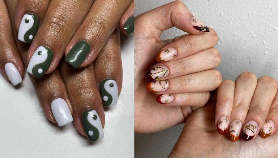 libra nail looks
