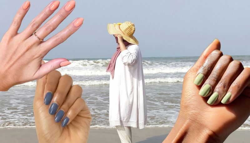 coastal grandmother nail colors