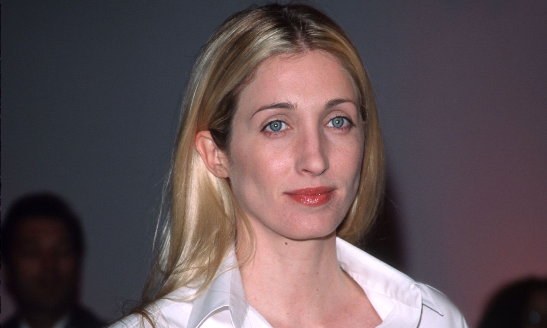 Carolyn Besette Kennedy poses for a picture at the Annual Fundraising Gala March 9, 1999 at the Whitney Museum of American Art in New York City. It is also the kick-off event for the museum's new exhibition entitled ''The American Century: Art and Culture 1900-2000.''