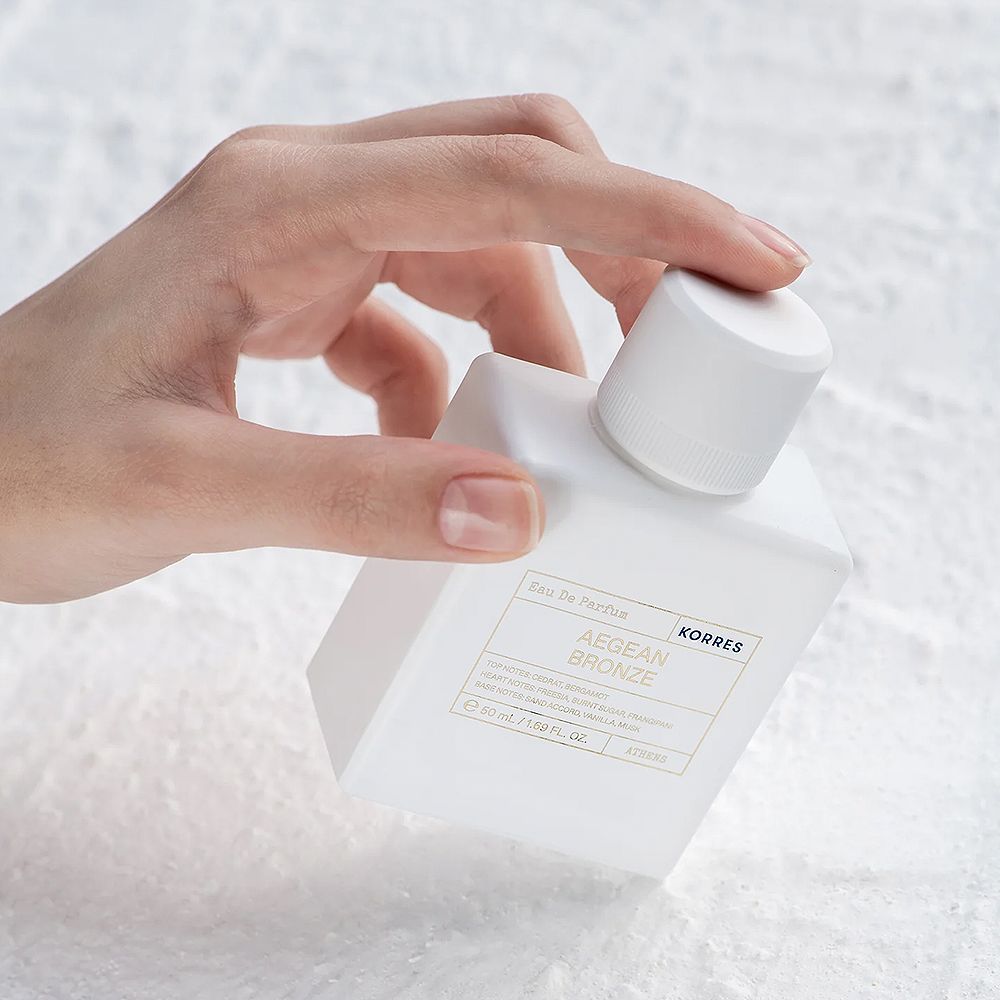 Korres Aegean Bronze Eau de Parfum ($62)