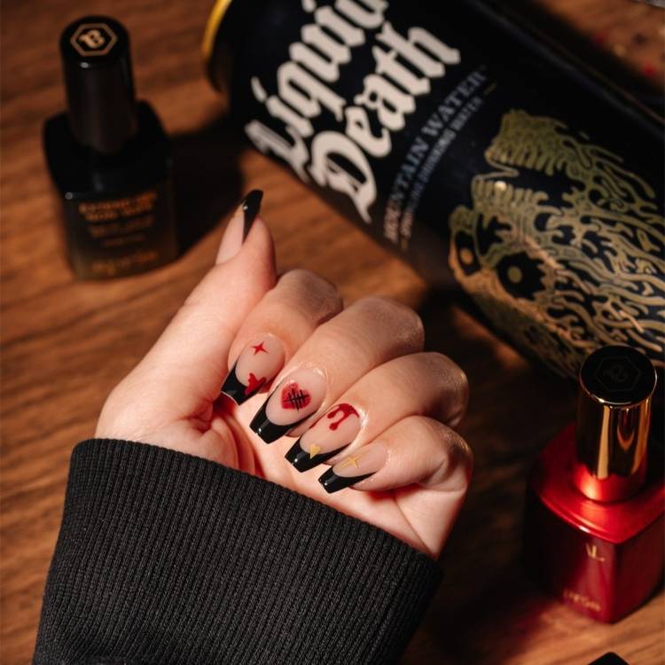 Edgy French Tips