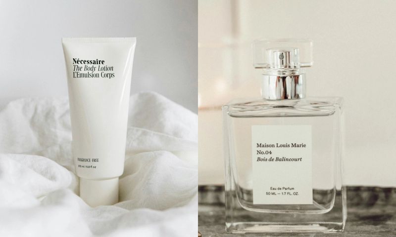 Necessaire The Body Lotion and Maison Louis Marie No.4 Fragrance