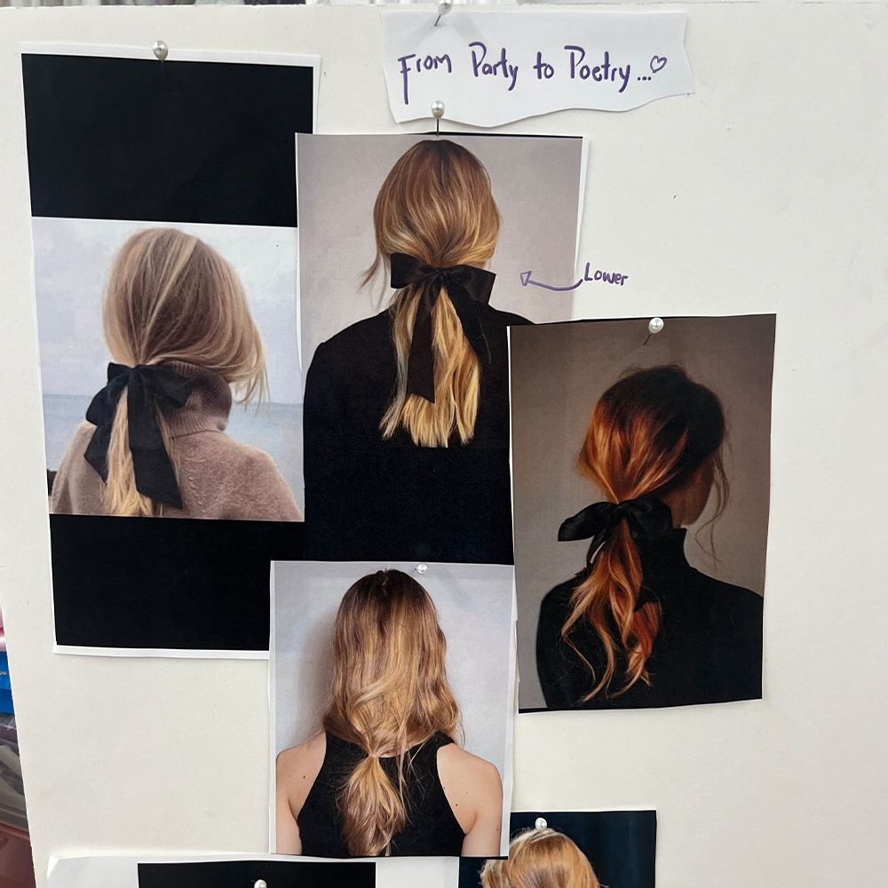 Batiste x LoveShackFancy nyfw hair inspiration