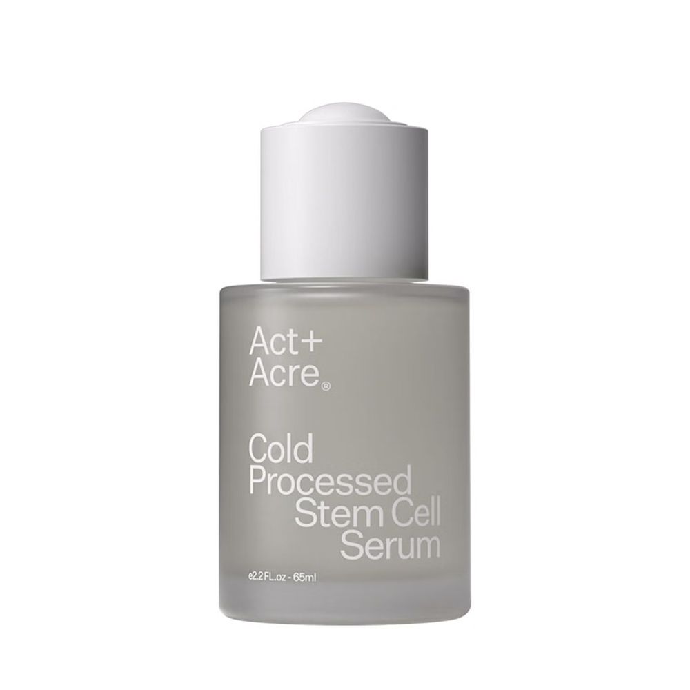act + acre cold-pressed stem cell serum