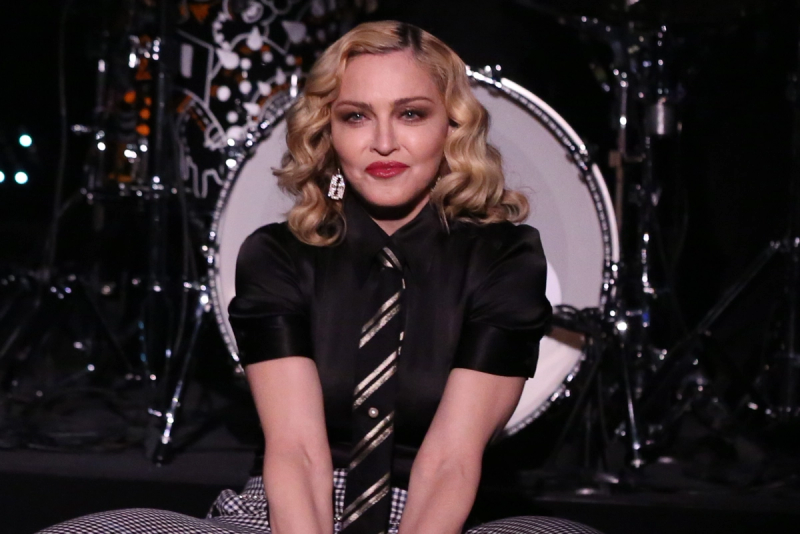 The $12 Hair Dye Madonna Used for Her New Muted Pastel Pink ‘Do
