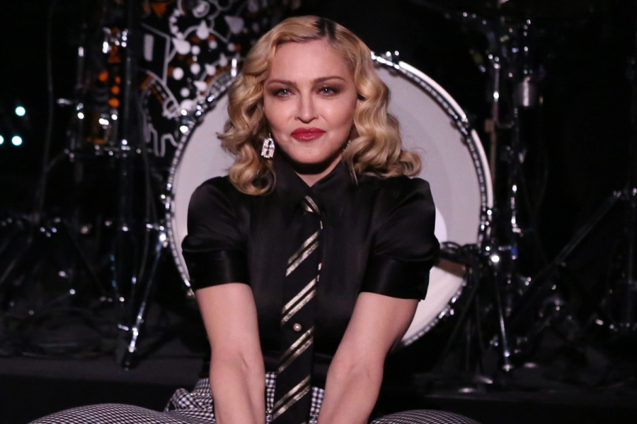 The $12 Hair Dye Madonna Used for Her New Muted Pastel Pink ‘Do