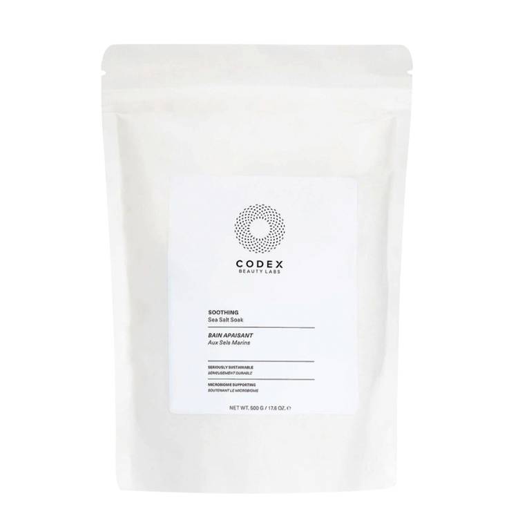 Codex Labs Soothing Sea Salt Soak ($25)