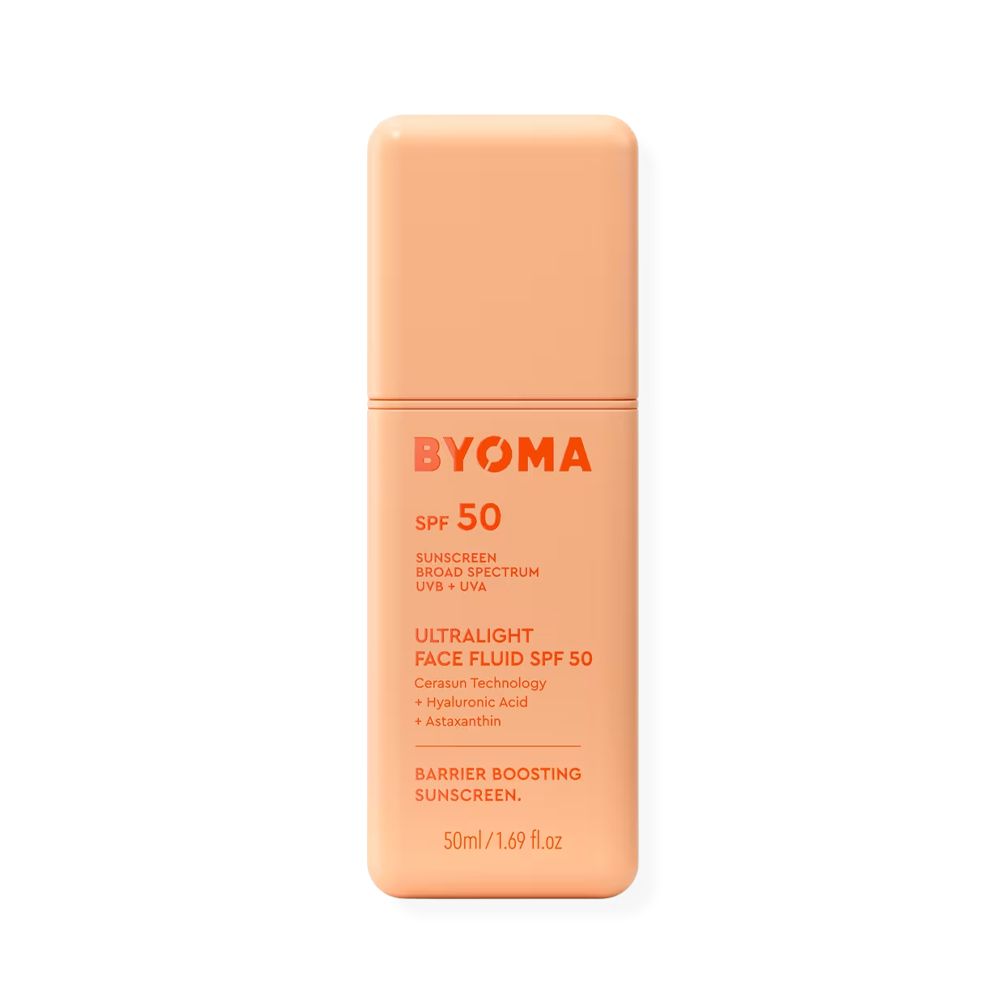 BYOMA Ultra-Lightweight Face Fluid SPF 50 ($20)