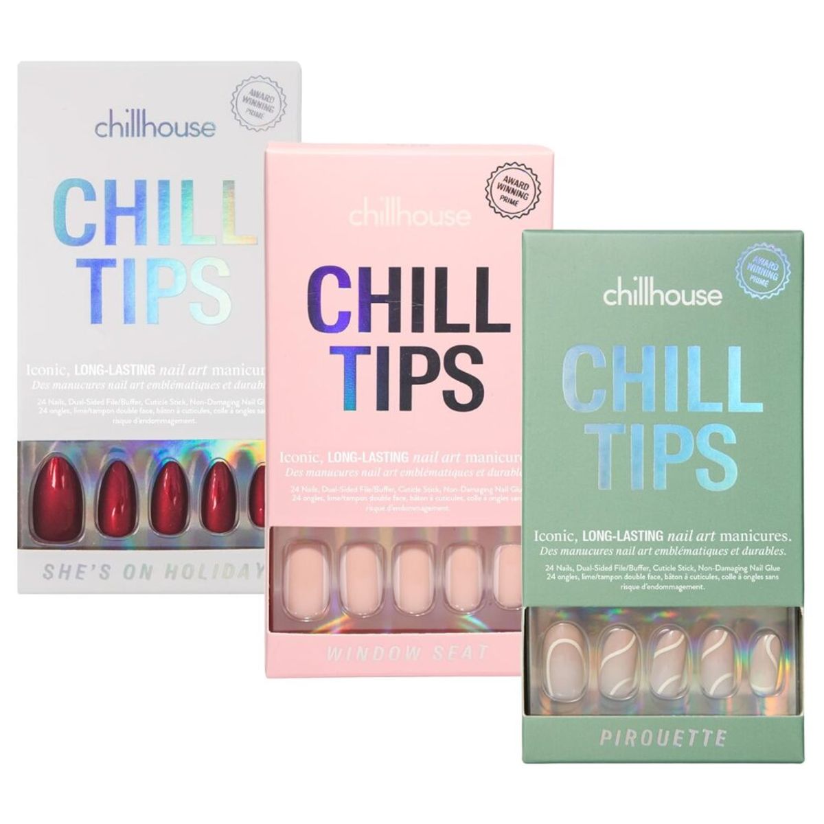 Chillhouse Chill Tips Signatures Press On Nails Kit