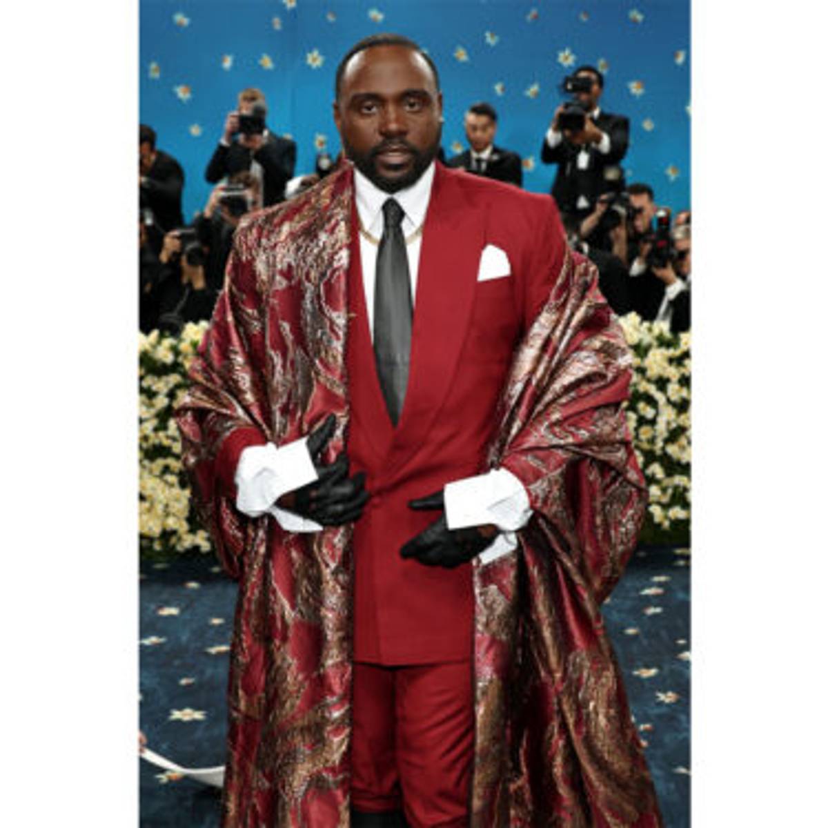 Brian Tyree Henry attends the 2025 Met Gala Celebrating "Superfine: Tailoring Black Style" at Metropolitan Museum of Art on May 05, 2025 in New York City.
