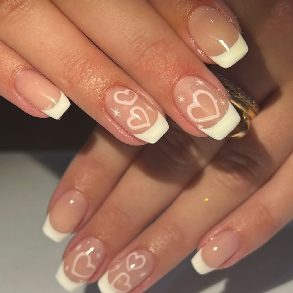 2000s Heart Frenchies