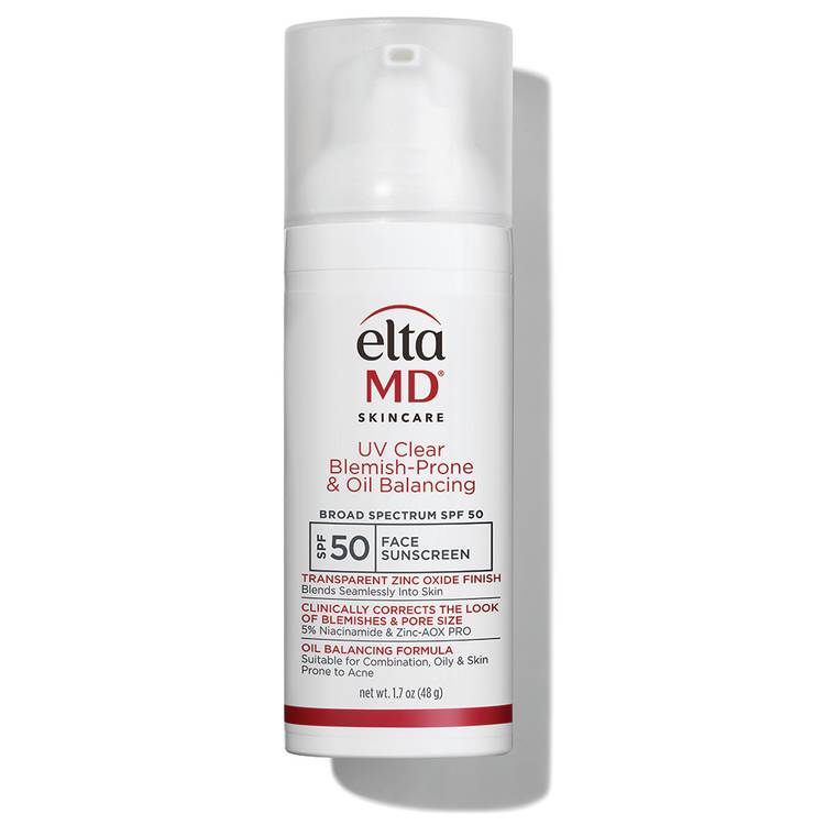 eltamd uv clear blemish and oil balancing spf