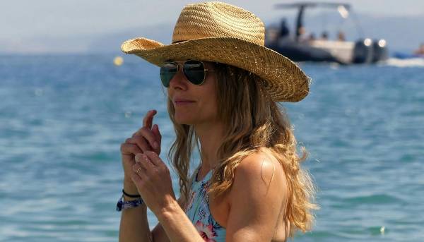 woman at the beach