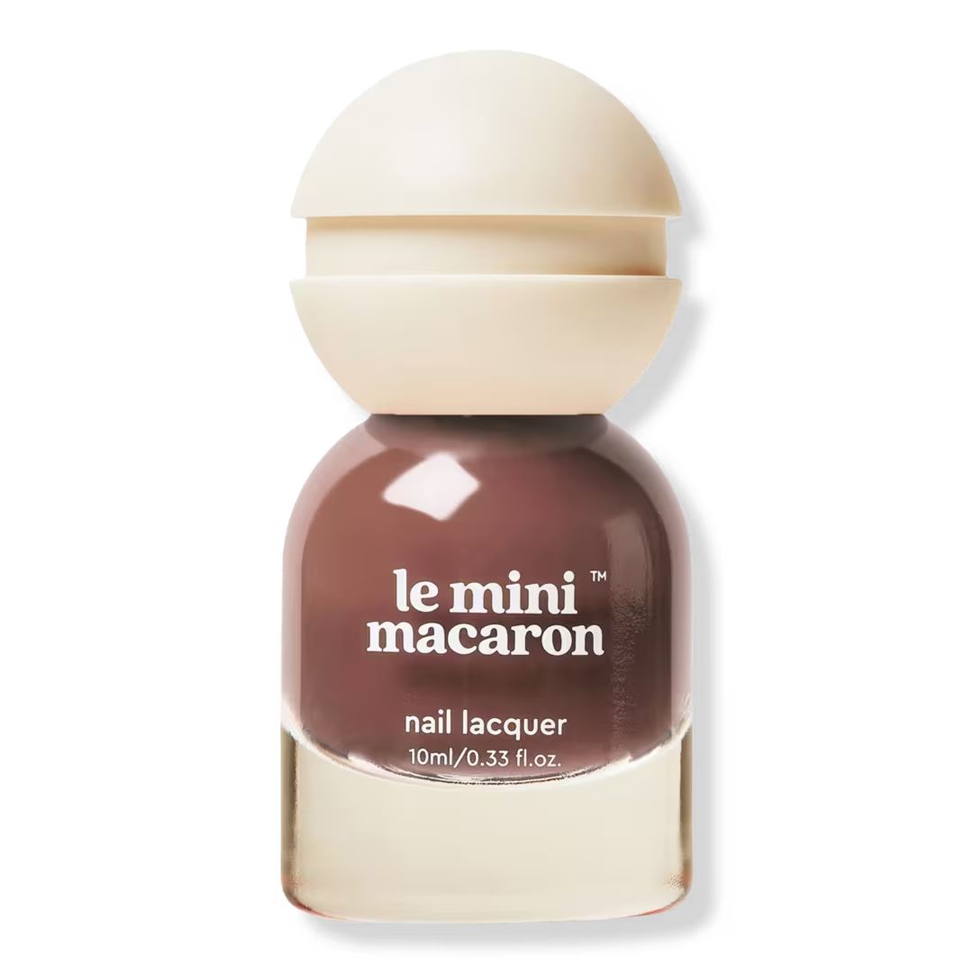 Le Mini Macaron Nail Lacquer in Latte ($10)