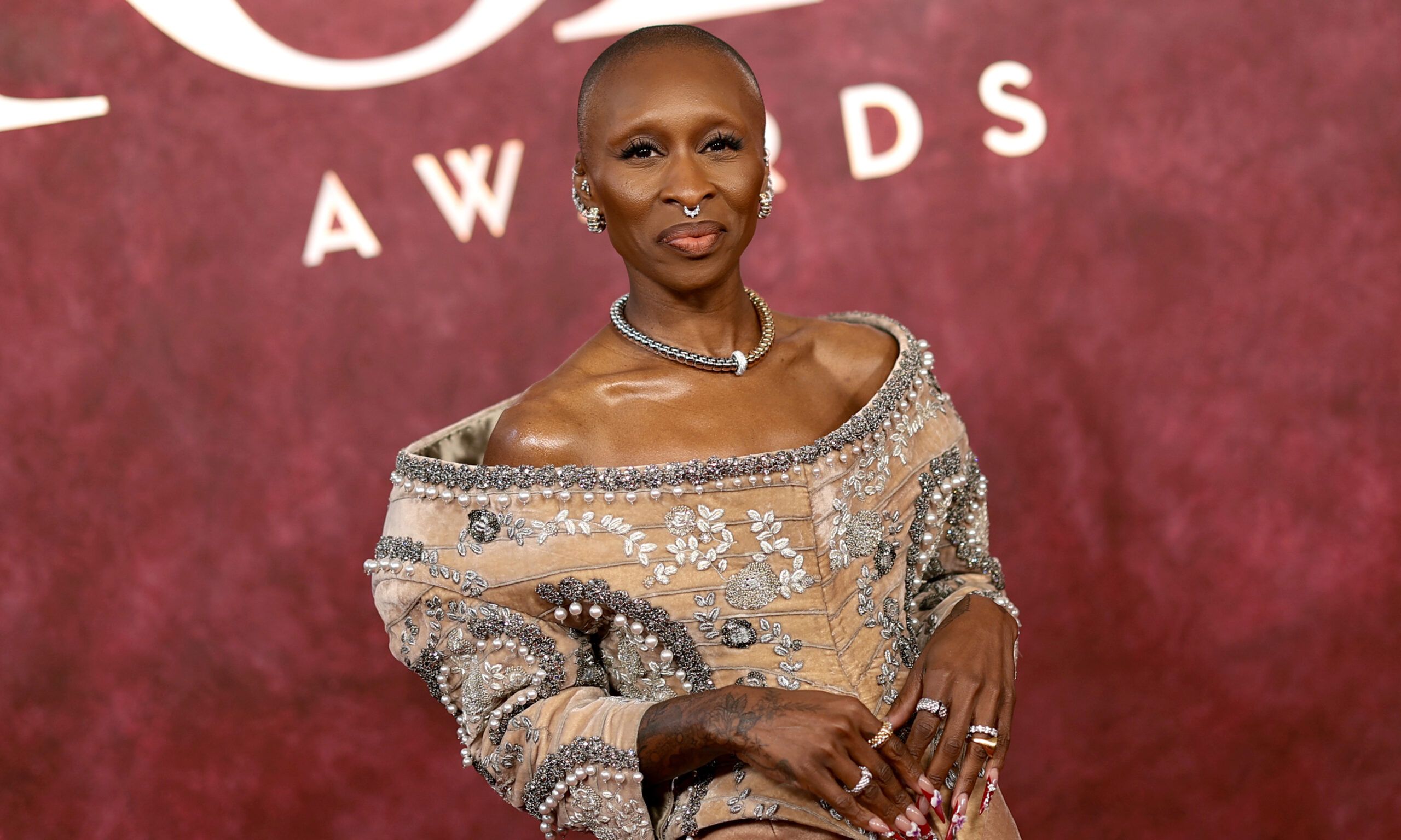 Cynthia Erivo attends The 78th Annual Tony Awards at Radio City Music Hall on June 08, 2025 in New York City.