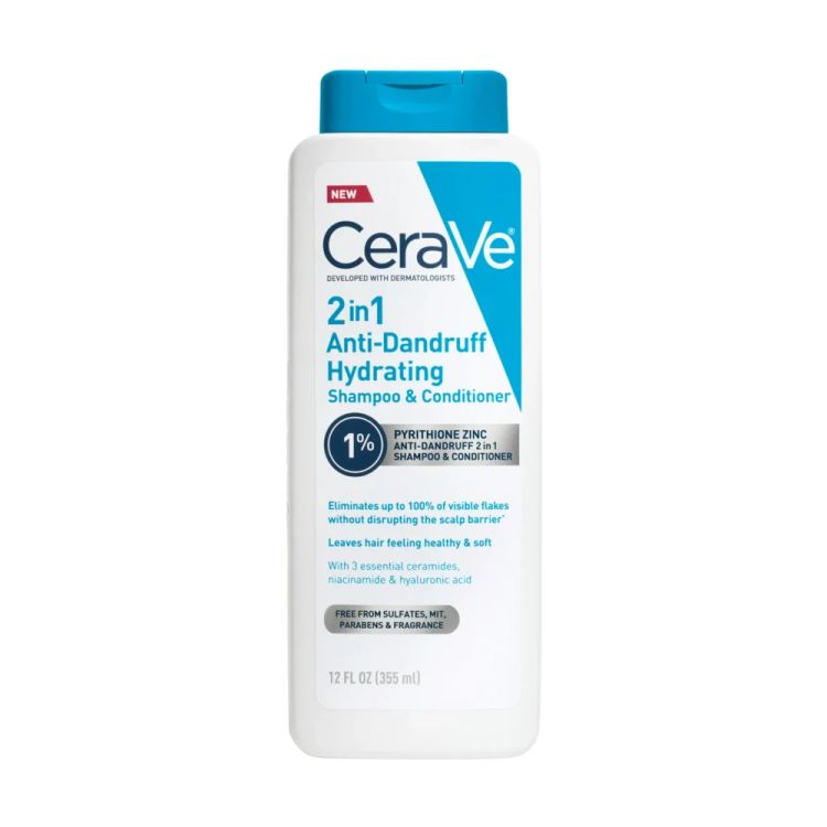 CeraVe Hydrating 2-in-1 Anti-Dandruff Shampoo + Conditioner ($10)