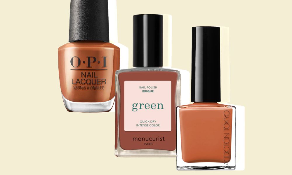 apple cider colored nail polishes