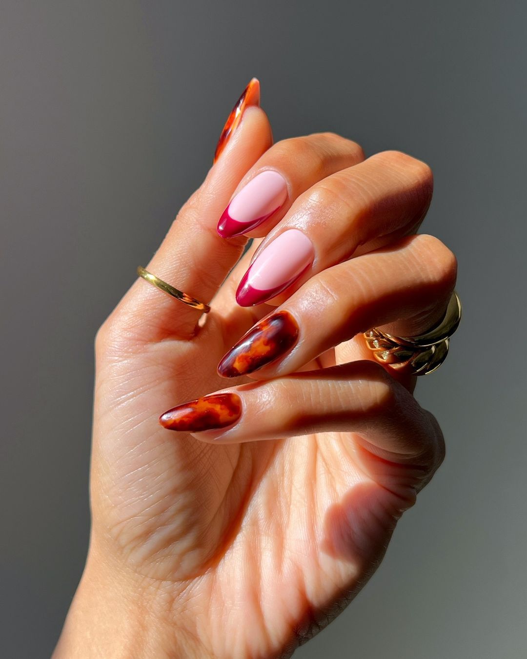 Tortoiseshell Nails