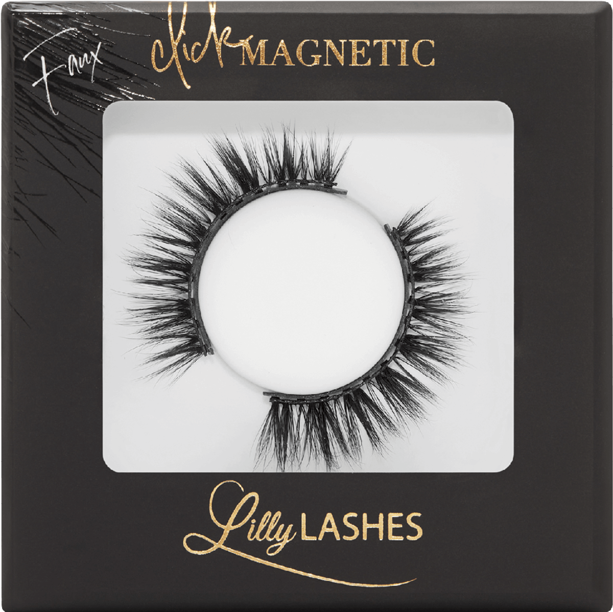 Lilly Lashes Click Magnetic Faux Mink False Lash