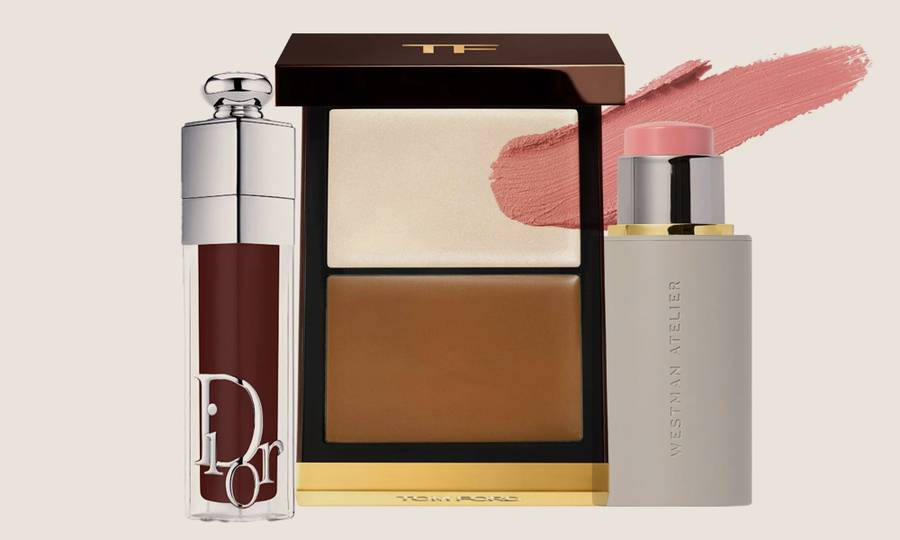 various luxury makeup products