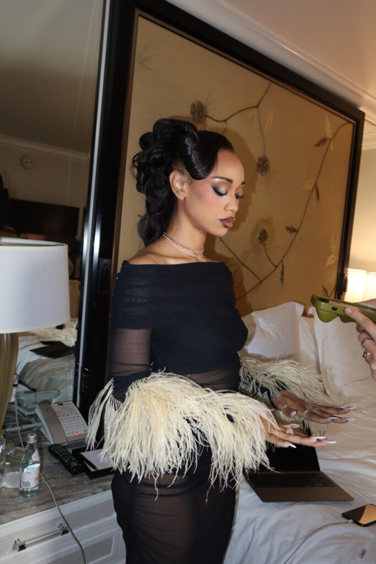 Kylie Jefferson Behind the Scenes 2