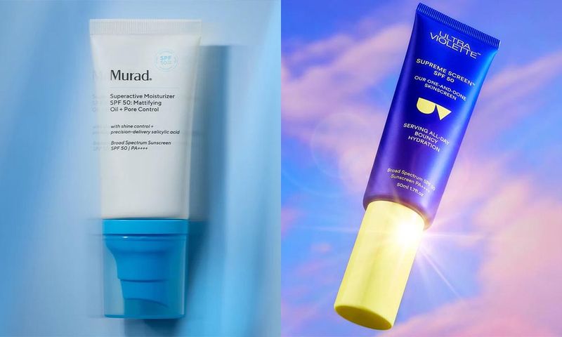 murad and ultra violette sunscreens